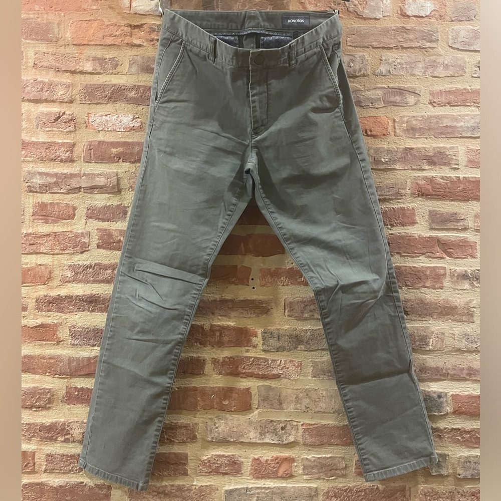 30x32 olive green bonobos chinos